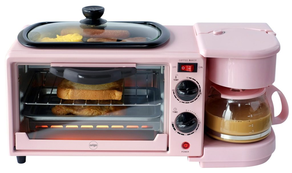 Egg Boiler Multifunction Breakfast Maker Bread Baking Machine 2 Slices  Toaster Oven - Pink - 48 x18.5 x19.5 Centimeters - Bed Bath & Beyond -  31457447